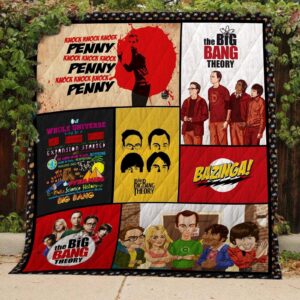 The Big Bang Theory Quilt Blanket  Quilt